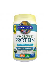 Garden of Life, RAW Organic Protein, Organic Plant Formula, Unflavored, 20oz (568g)